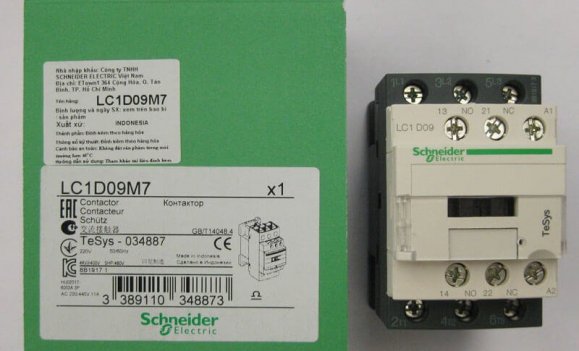 Đánh giá Contactor LC1D12M7: Giải pháp đóng cắt bền bỉ cho động cơ 5.5kW